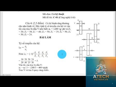 tỉ số truyền bánh răng là gì - Hình 2