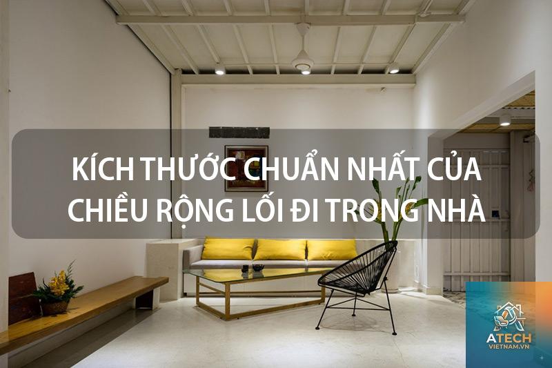 tiêu chuẩn lối đi trong nội thất