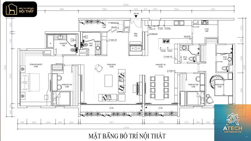 tiêu chuẩn thiết kế nội thất - Hình 4