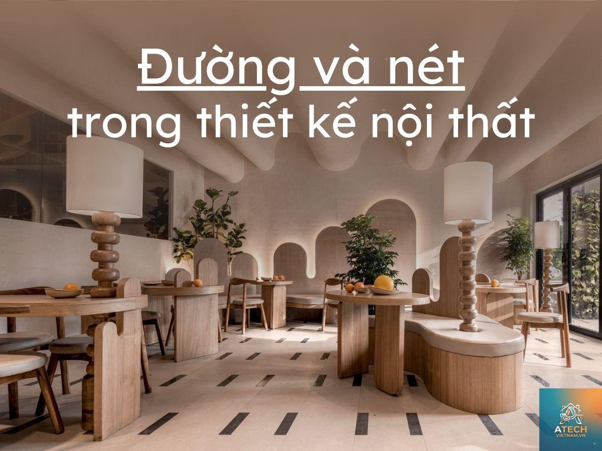 vai trò của đường nét trong nội thất - Hình 1