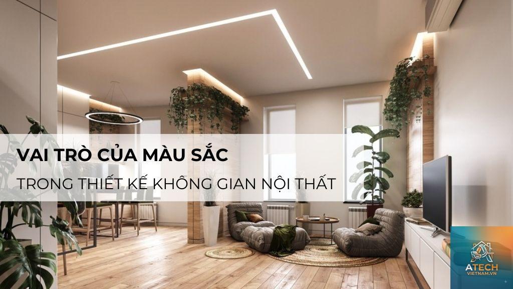 vai trò của màu sắc trong nội thất