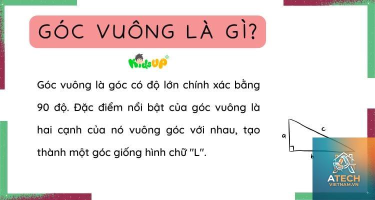 vuông góc là gì