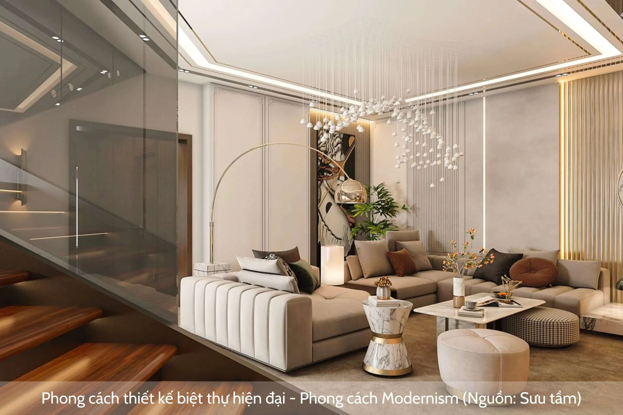xu hướng nội thất biệt thự mới nhất - Hình 3